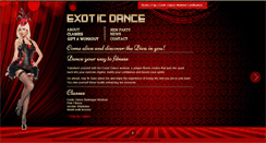 Desktop Screenshot of exoticpoledanceworkout.com